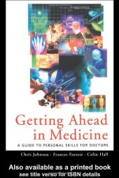 book Getting Ahead in Medicine