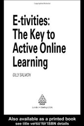 book E-tivities: The Key to Active Online Learning