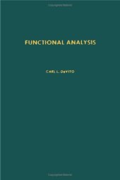 book Functional analysis