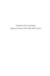 book Fantasies of cross-dressing Japanese women write male-male erotica