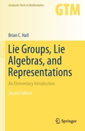 book Lie groups, Lie algebras, and representations: an elementary introduction