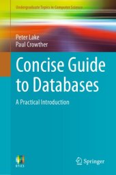 book Concise Guide to Databases A Practical Introduction