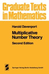 book Multiplicative Number Theory