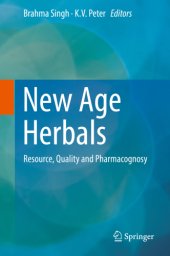 book New Age herbals: resource, quality and pharmacognosy