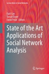 book State of the art applications of social network analysis