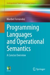 book Programming languages and operational semantics: a concise overview