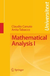 book Mathematical analysis I