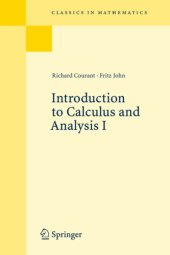 book Introduction to calculus and analysis, Volume 1