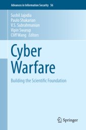 book Cyber Warfare Building the Scientific Foundation