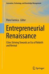 book Entrepreneurial Renaissance Cities Striving Towards an Era of Rebirth and Revival