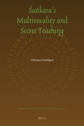 book Sankara's multivocality and secret teaching