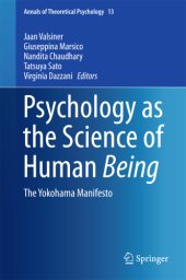 book Psychology as the Science of Human Being: The Yokohama Manifesto