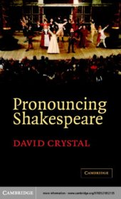 book Pronouncing Shakespeare: the Globe experiment