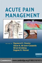 book Acute Pain Management