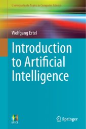 book Introduction to artificial intelligence