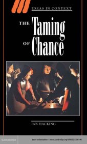 book The taming of chance