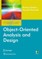 book Object-oriented analysis and design