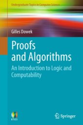 book Proofs and algorithms: introduction to logic and computability theory