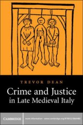 book Crime and Justice in Late Medieval Italy