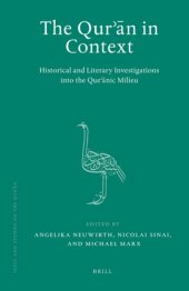 book The Qur'an in context: historical and literary investigations into the Qur'ānic milieu