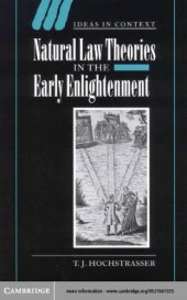 book Natural law theories in the early Enlightenment