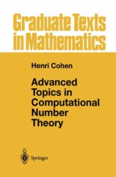 book Advanced Topics in Computational Number Theory