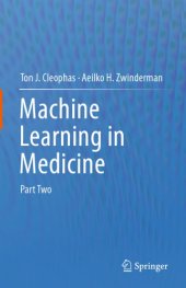 book Machine learning in medicine