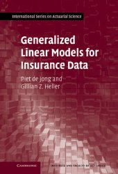 book Generalized linear models for insurance data