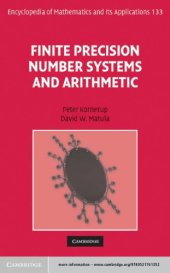 book Finite precision number systems and arithmetic