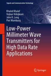 book Low-power millimeter wave transmitters for high data rate applications