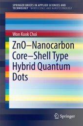 book ZnO-Nanocarbon Core-Shell Type Hybrid Quantum Dots