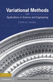 book Variational methods with applications to science and engineering