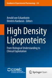 book High Density Lipoproteins From Biological Understanding to Clinical Exploitation