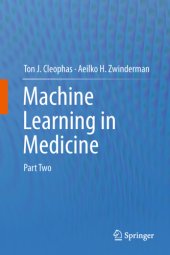 book Machine Learning in Medicine