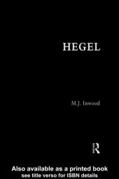 book Hegel: Arguments Philosophers