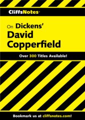 book CliffsNotes on Dickens' David Copperfield