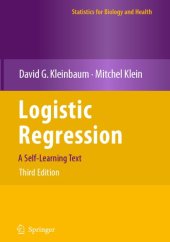 book Logistic Regression: a Selft Learning Text