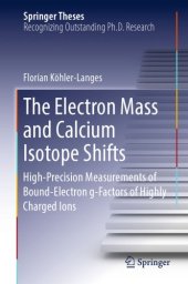 book Electron Mass And Calcium Isotope Shifts