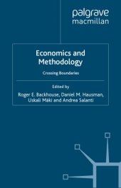 book Economics and methodology: crossing boundaries ; proceedings of the IEA conference held in Bergamo, Italy