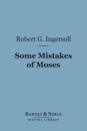 book Some Mistakes of Moses