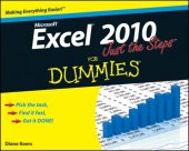 book Excel 2010 Just the Steps For Dummies