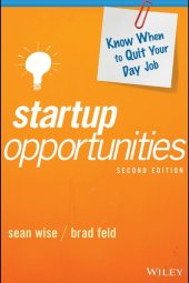 book Startup Opportunities