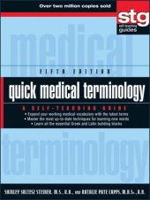 book Quick medical terminology: a self-teaching guide