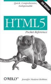 book HTML5 Pocket Reference