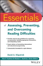 book Essentials of assessing, preventing, and overcoming reading difficulties