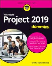 book Microsoft Project 2019 For Dummies