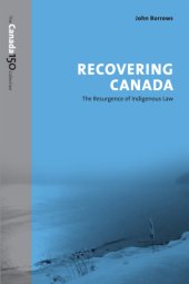 book Recovering Canada: the resurgence of Indigenous law