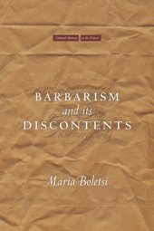 book Barbarism and Its Discontents