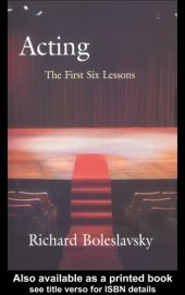 book Acting: the first six lessons