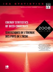 book Energy statistics of OECD countries = Statistiques de l’énergie des pays de l’OCDE